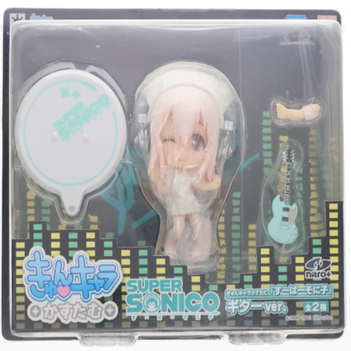 Banpresto Kyun Chara Custom Nitro Super Sonico Guitar ver Trading Figure