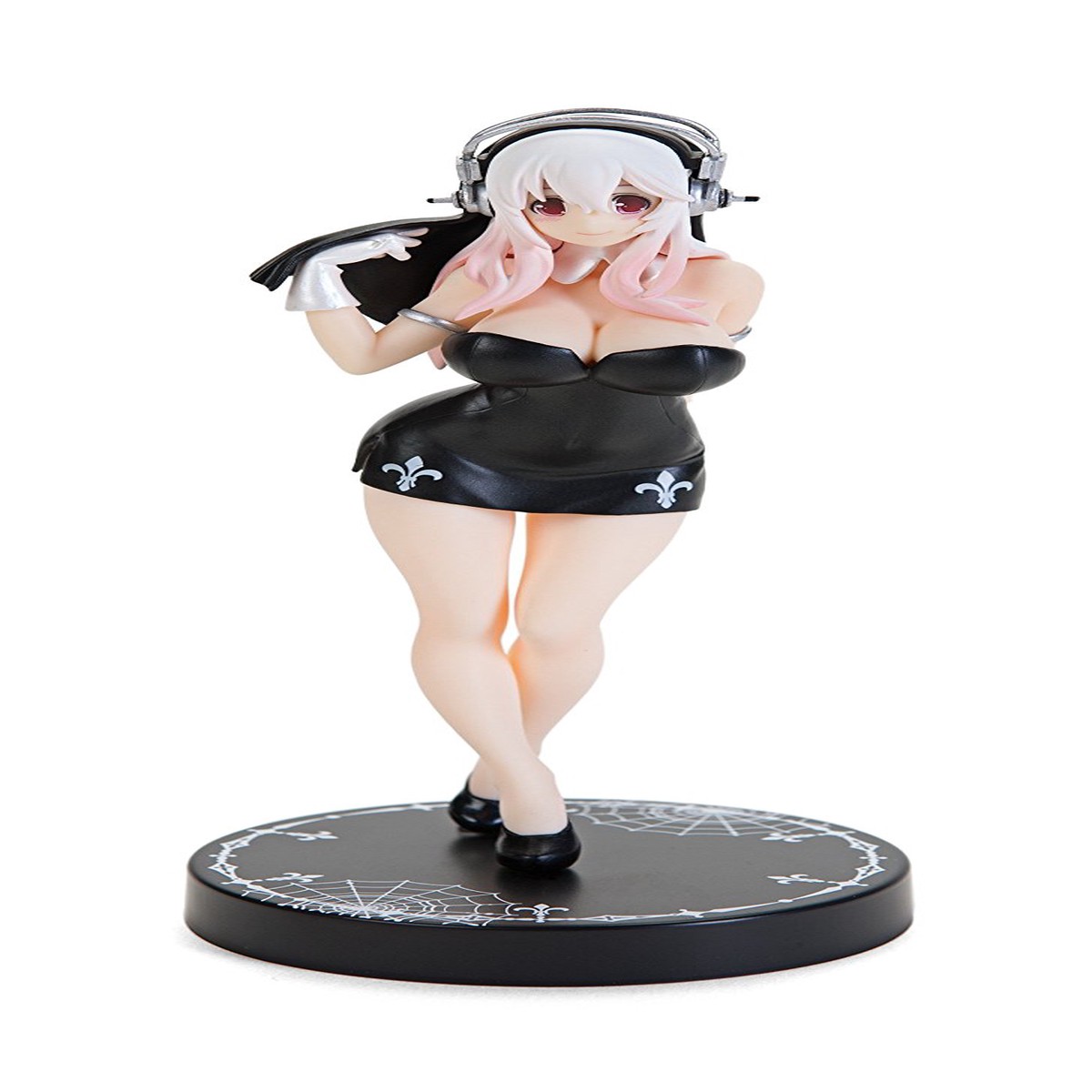 Taito Nitro Super Sonico Holy Girl Black ver PVC Figure