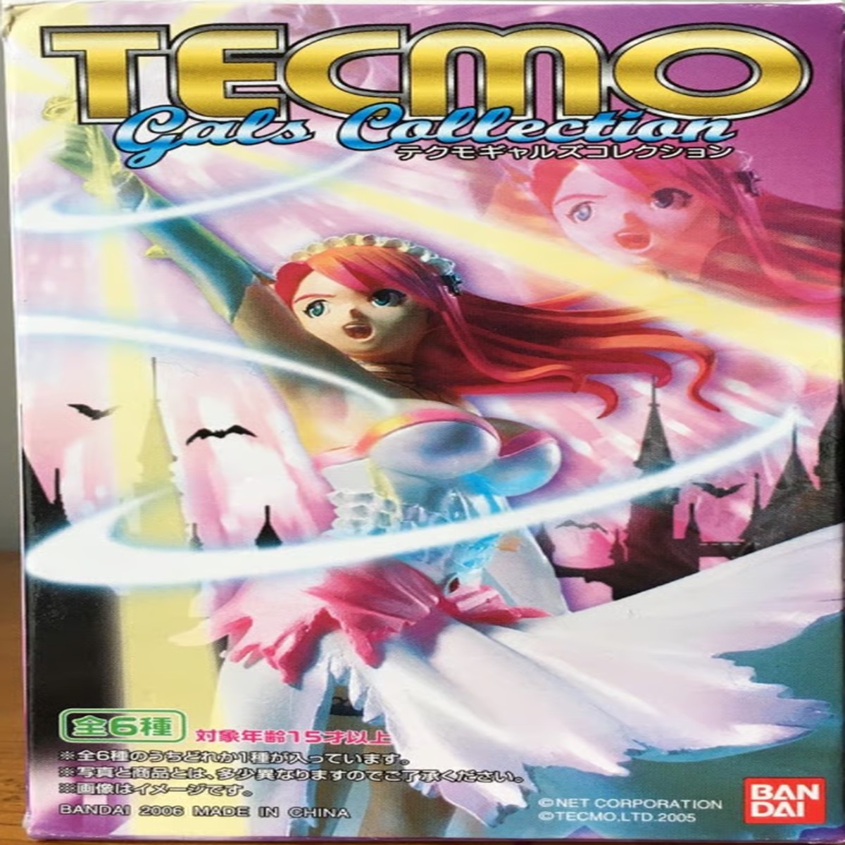 Bandai 2006 Tecmo Gals Collection 6 Trading Figure Set