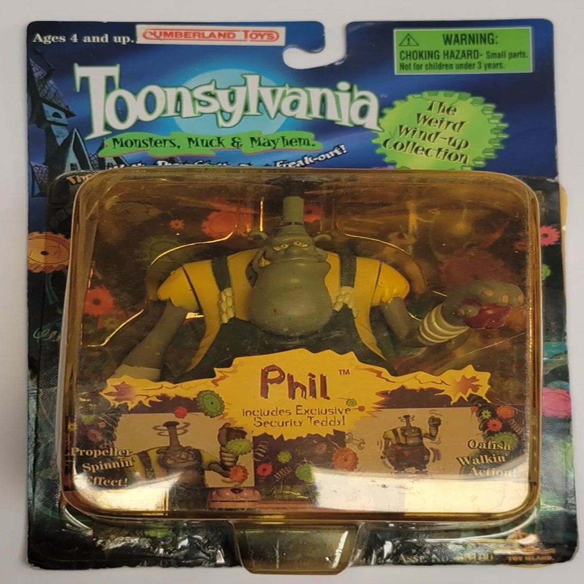 Toy Island Toonsylvania Monsters Muck Mayhem Phil Trading Figure
