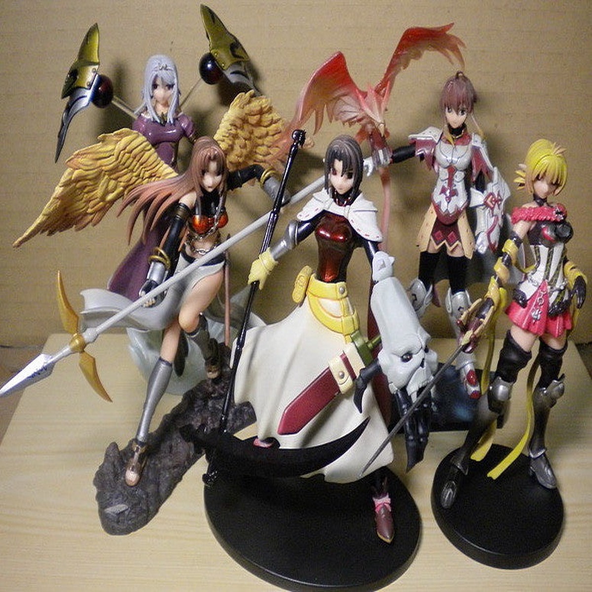Atelier Sai Spectral Force Neverland Heroine Collection 5 Trading Figure Set Used