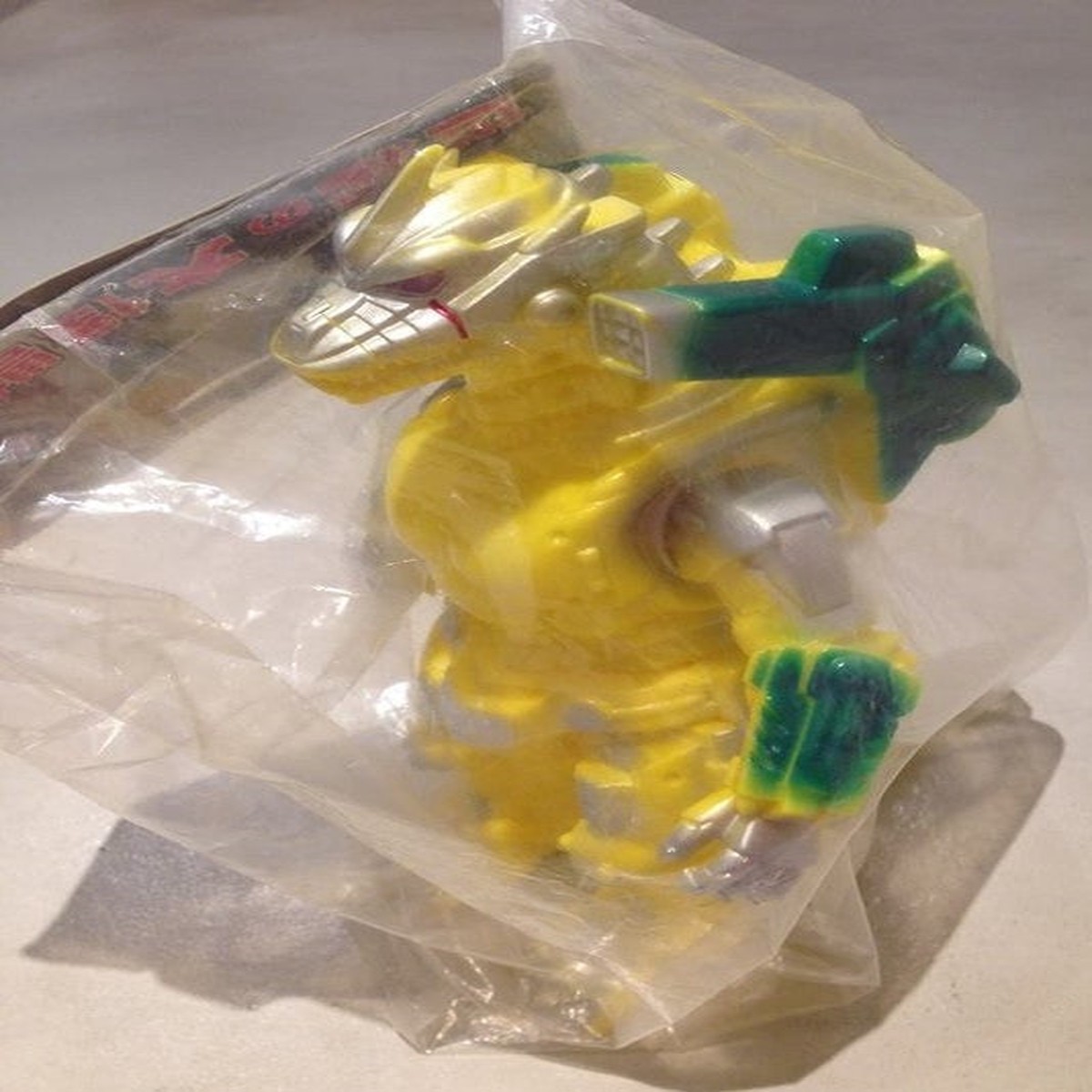 2003 Godzilla Mecha Godzilla Yellow Ver Soft Vinyl Trading Collection Figure