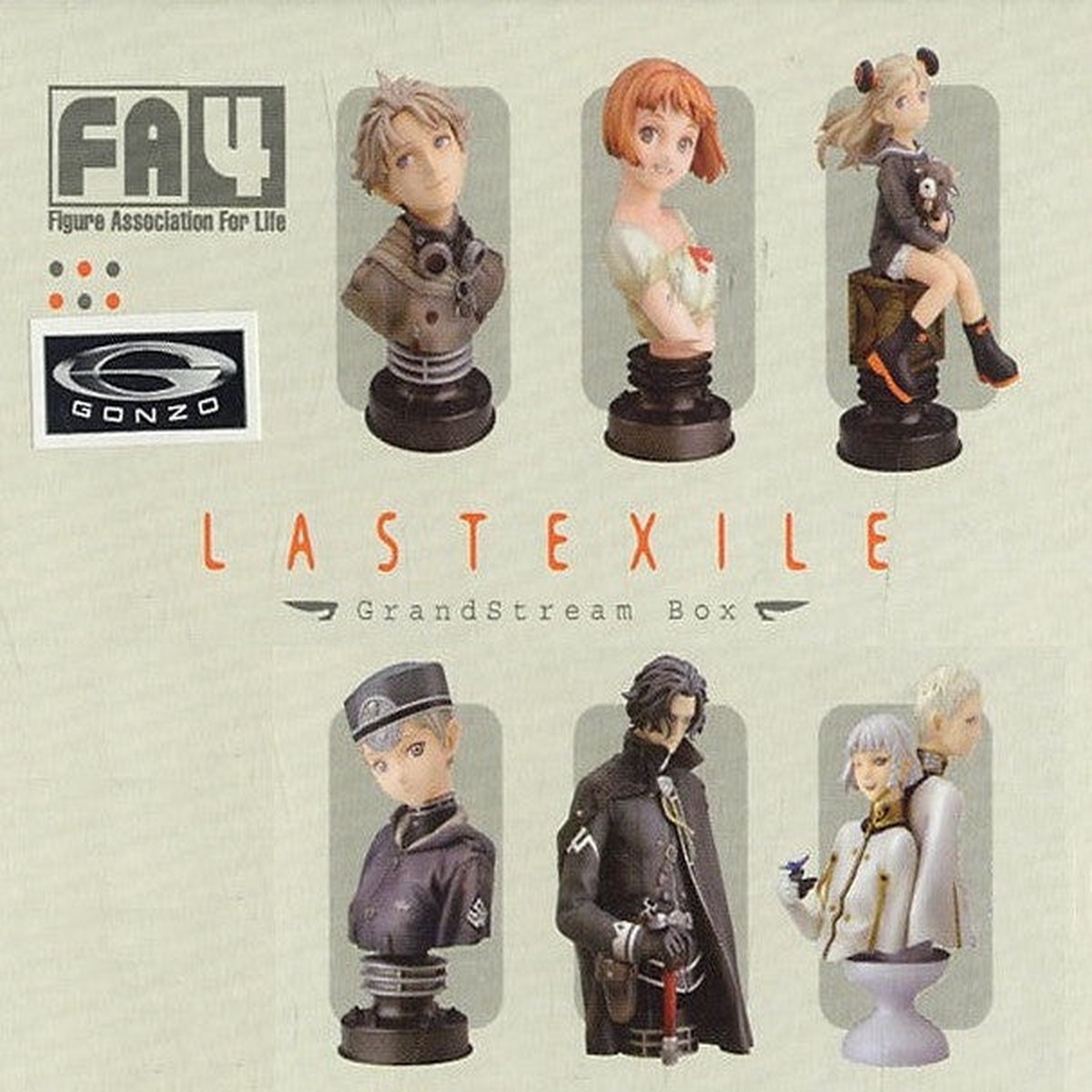 Alter Range Murata Last Exile Grandstream Box 6 Bust Figure