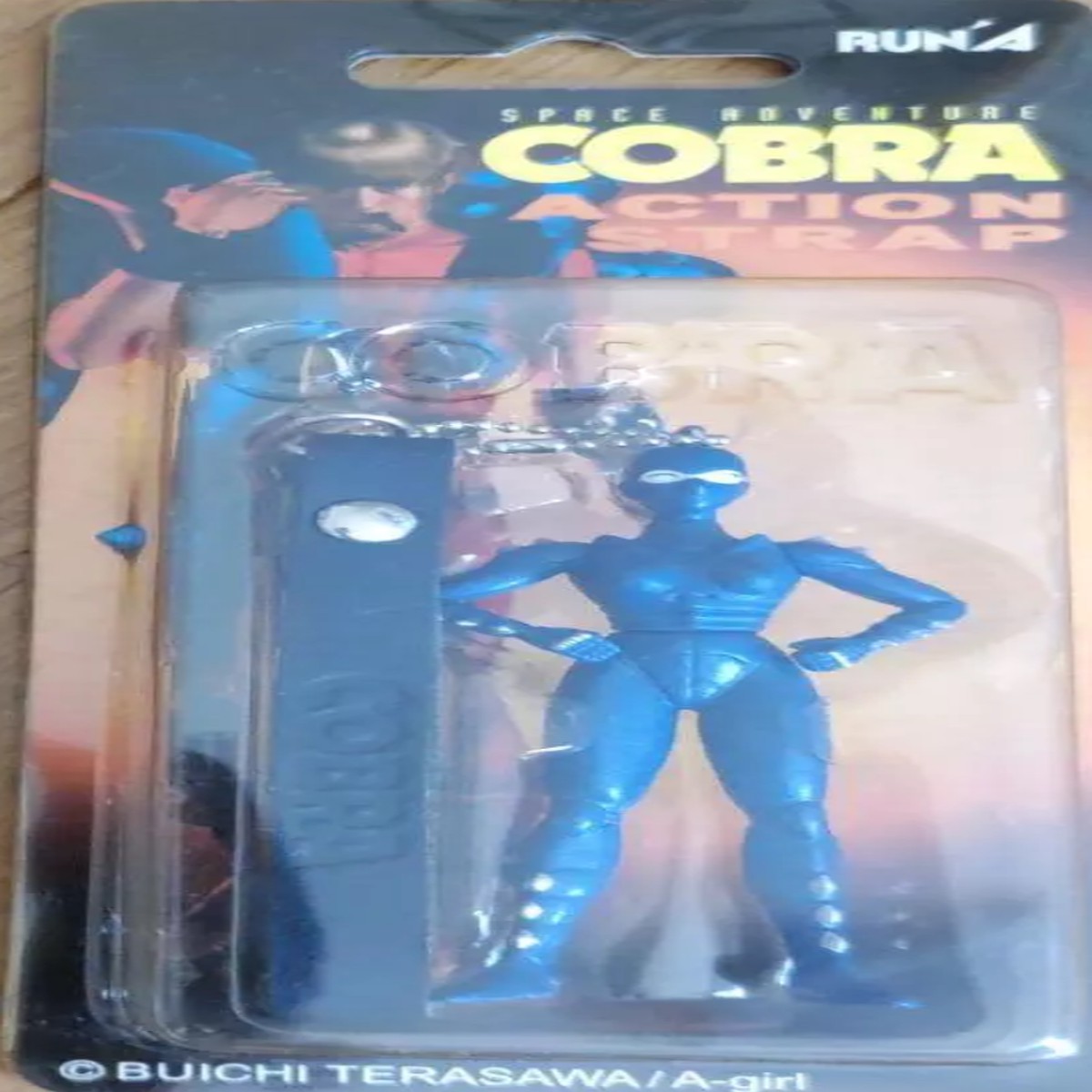 Run’A Space Adventure Cobra Lady Armaroid Key Chain Holder Figure